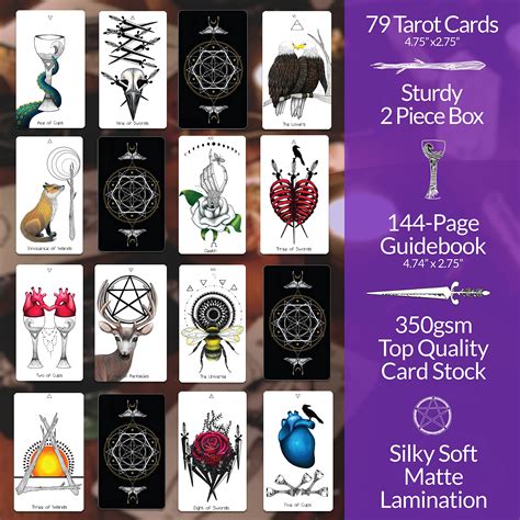 Naked Heart Tarot Deck by Jillian C. Wilde